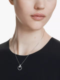 Swarovski silver crystal pendant necklace with Zirconia, imported from the UK