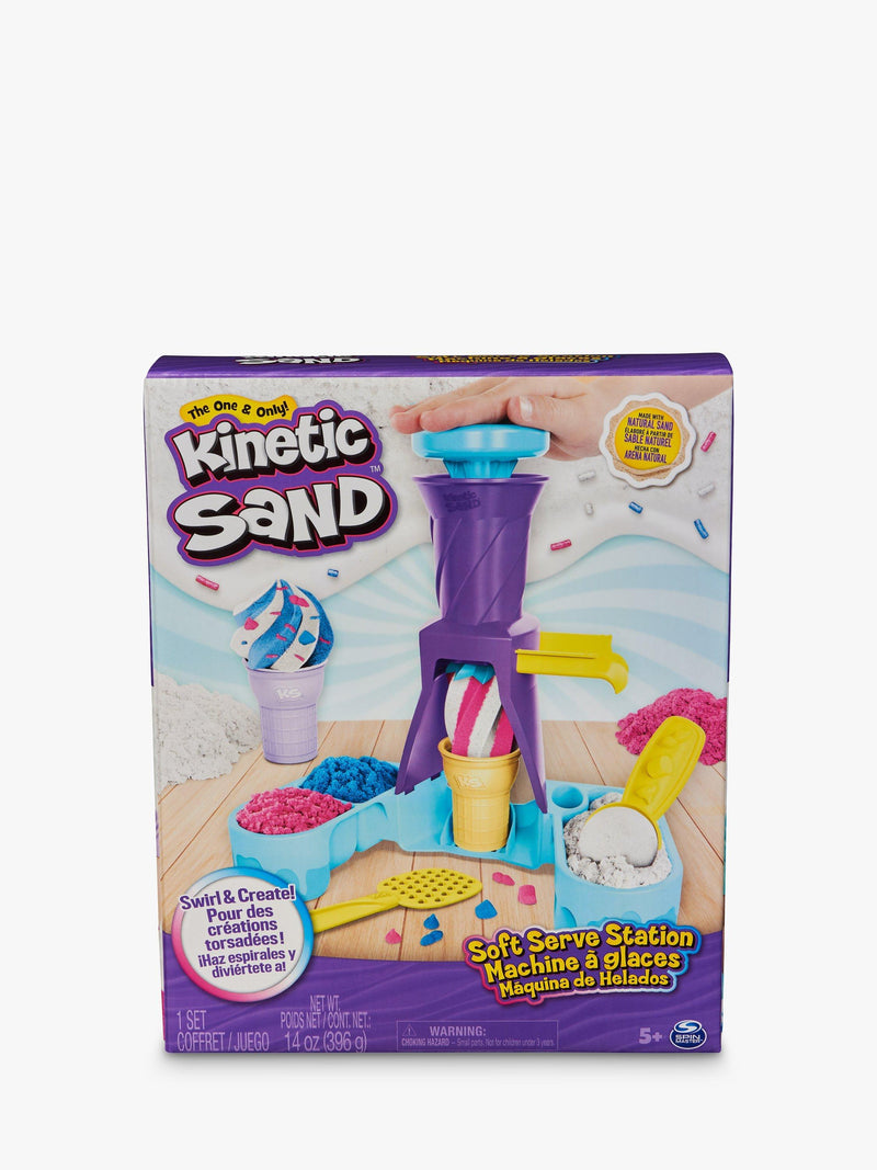 Kinetic Sand Soft Serve Station playset 396g, UK version