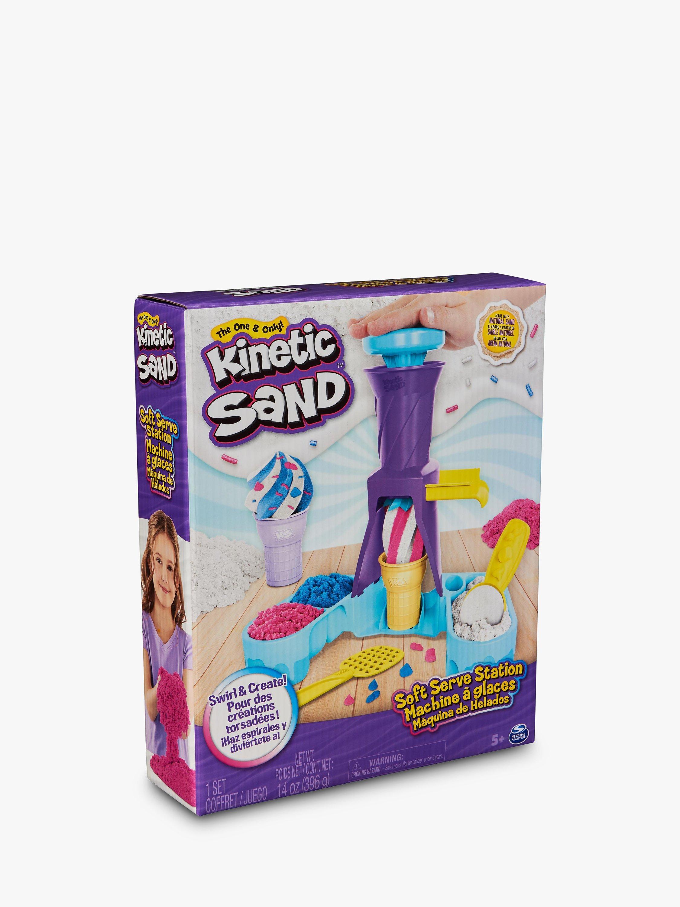 Kinetic Sand Soft Serve Station playset 396g, UK version