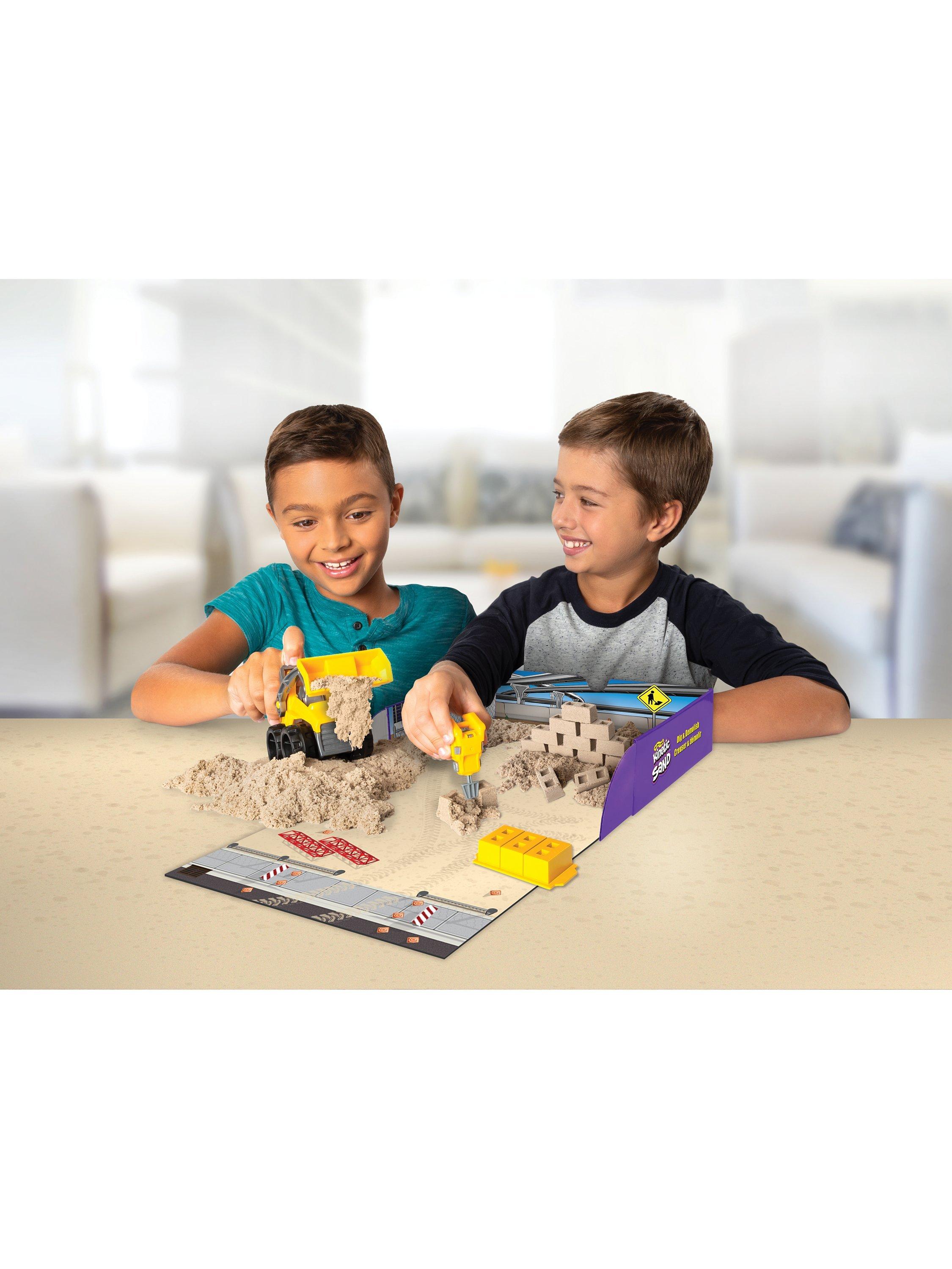 Kinetic Sand Dig & Demolish construction playset 453g - British product