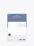 Filofax A5 Minimal Wellness Tracker Personal Organiser Refill - British product