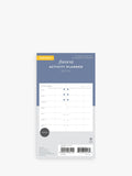 Filofax Personal Activity Planner Insert (British brand)