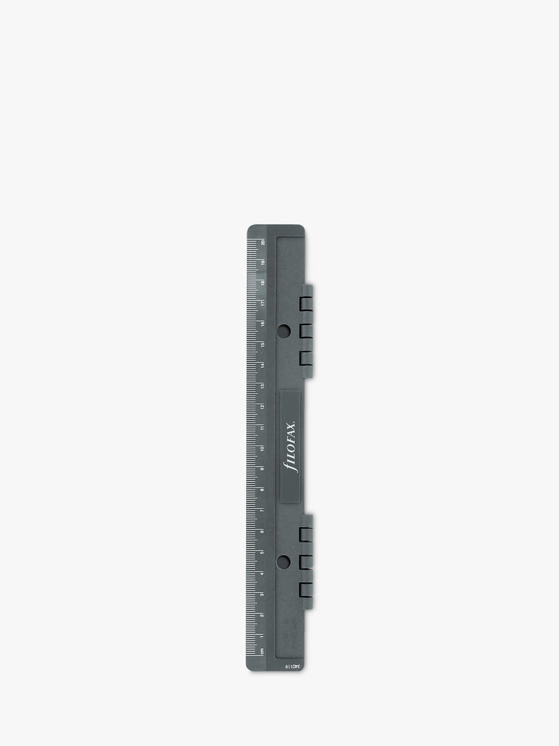 Filofax portable hole punch with ruler for personal organisers - British product