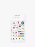 Filofax Study Work Organiser Stickers 6 Sheets - British product