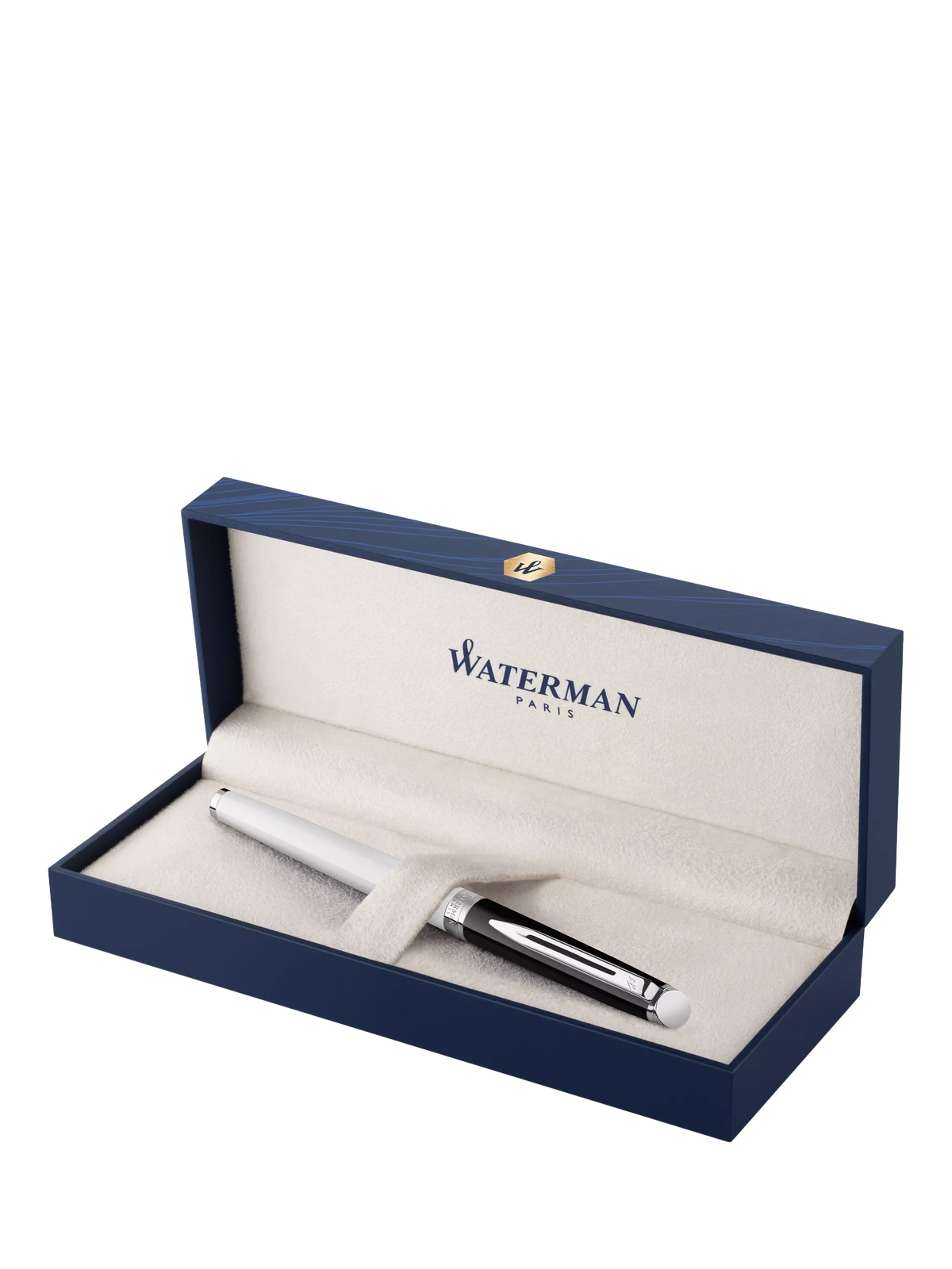 Waterman Hemisphere Colour Blocking black rollerball pen (British brand)