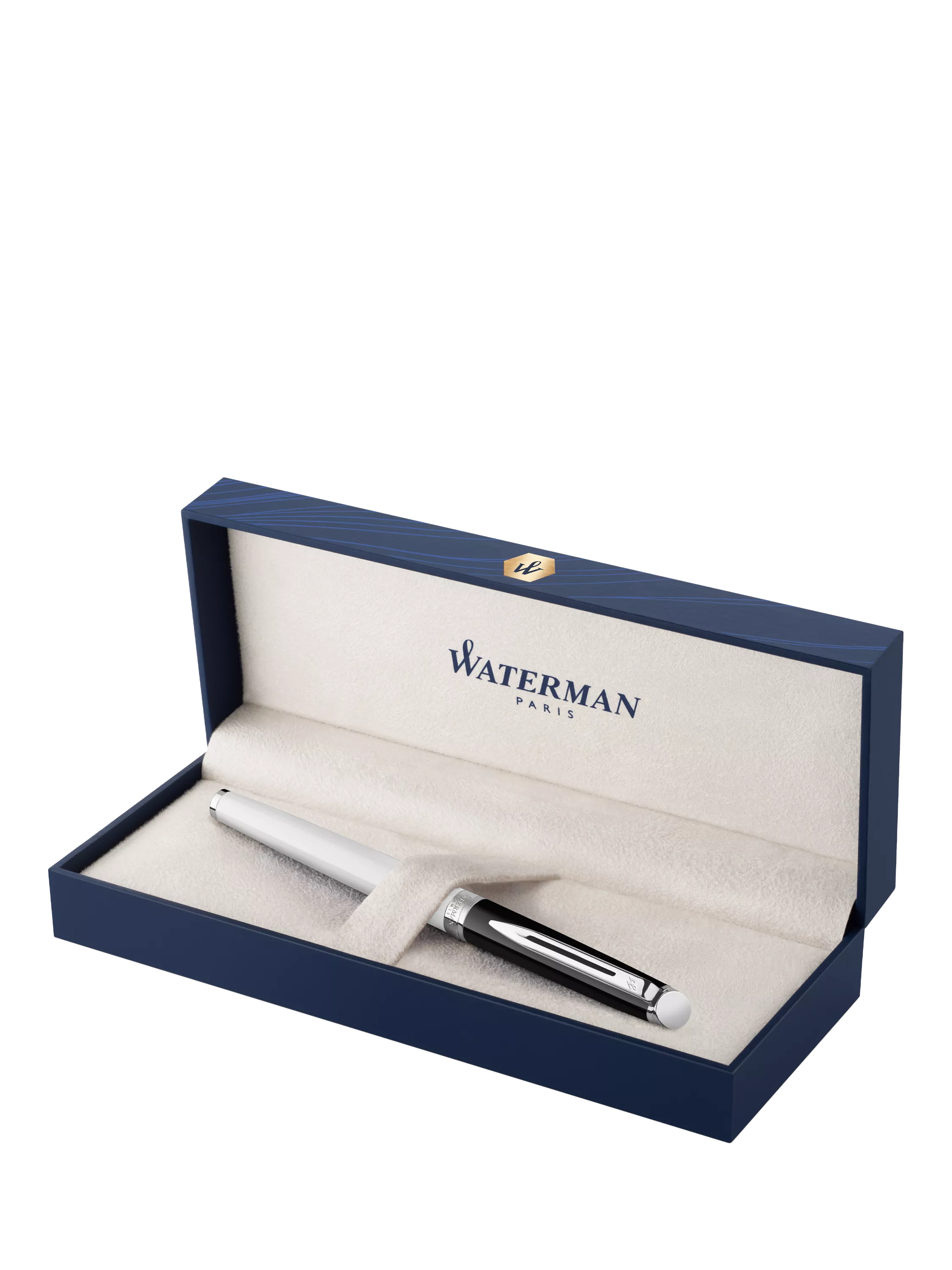 Waterman Hemisphere Colour Blocking black rollerball pen (British brand)