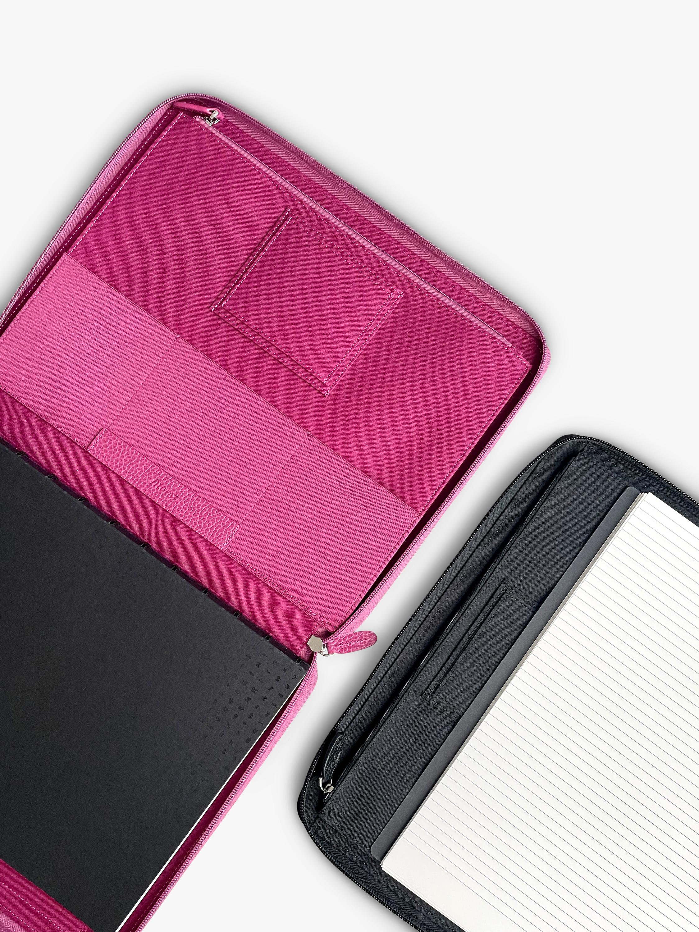 Filofax Finsbury leather folio A4 (British brand)