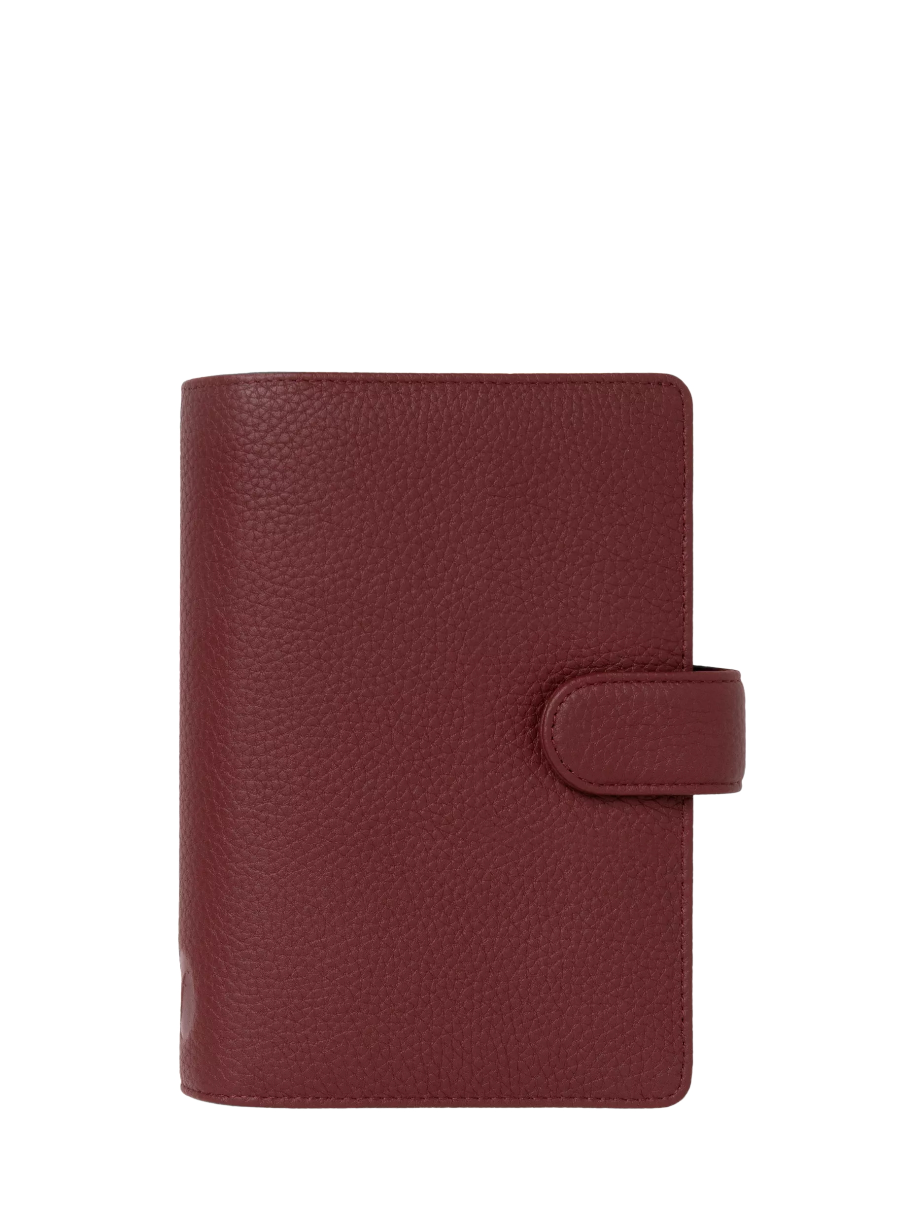 Filofax Norfolk leather personal organiser currant - British product