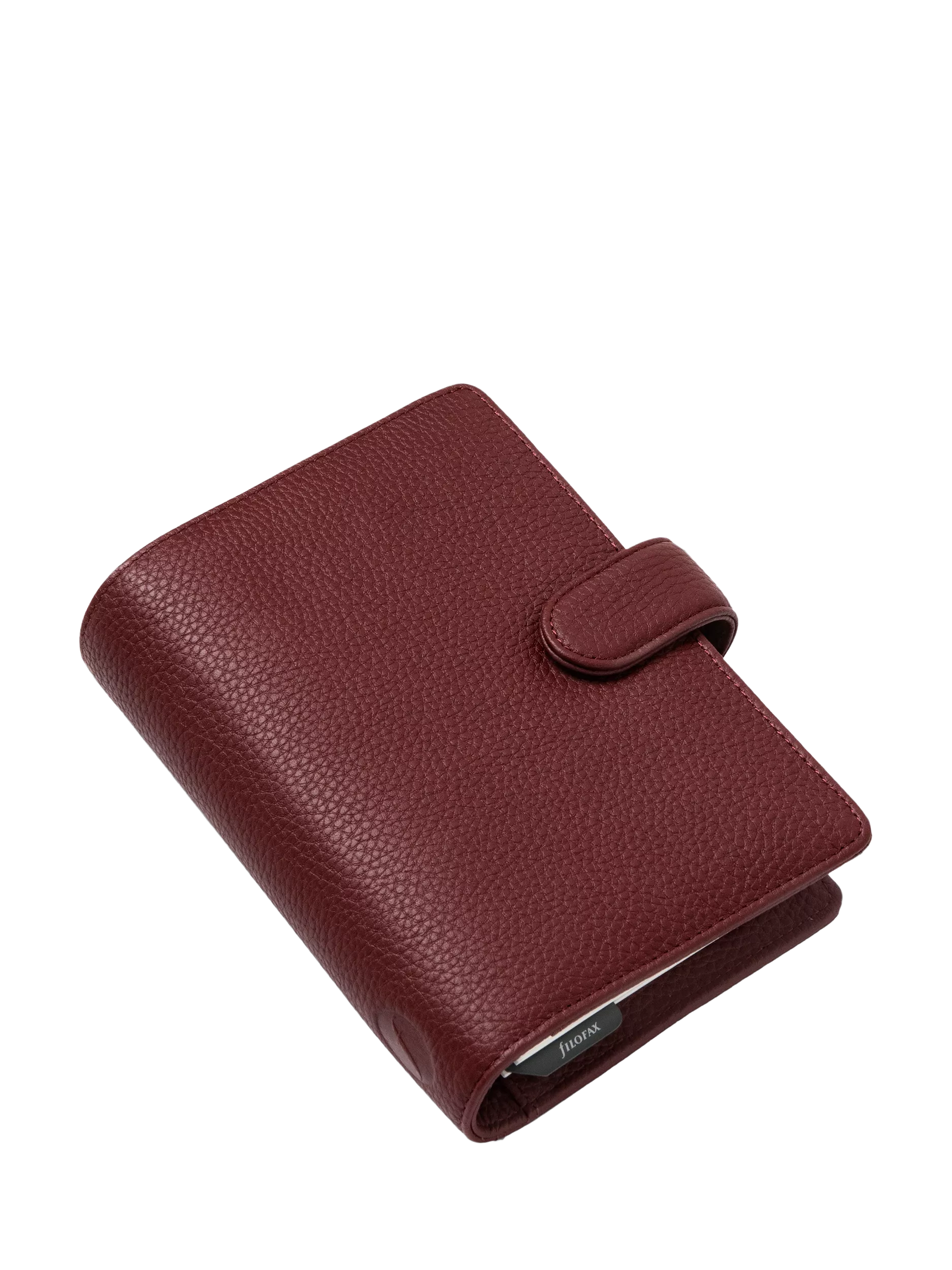 Filofax Norfolk leather personal organiser currant - British product