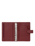 Filofax Norfolk leather personal organiser currant - British product