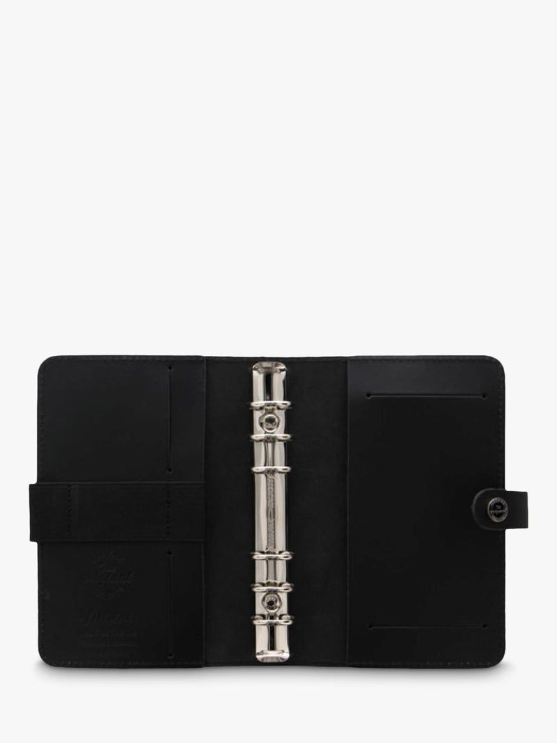 Filofax Original Leather personal organiser black, imported from the UK