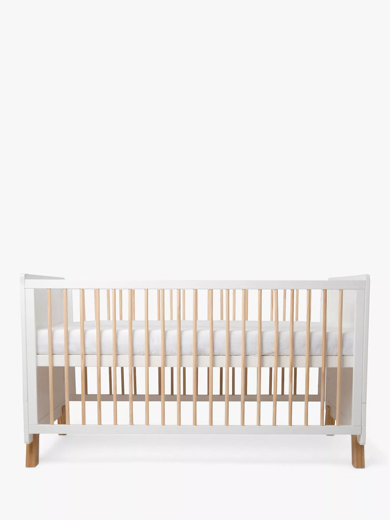 Clair de Lune Essentials Cotbed, White/Natural