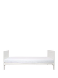 Clair de Lune adjustable cot bed white and natural - British product