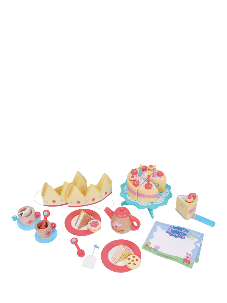 Peppa Pig Wooden Peppa Pig Tea Party Play Set