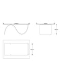 Tom Schneider Pulse coffee table with oak base - British product