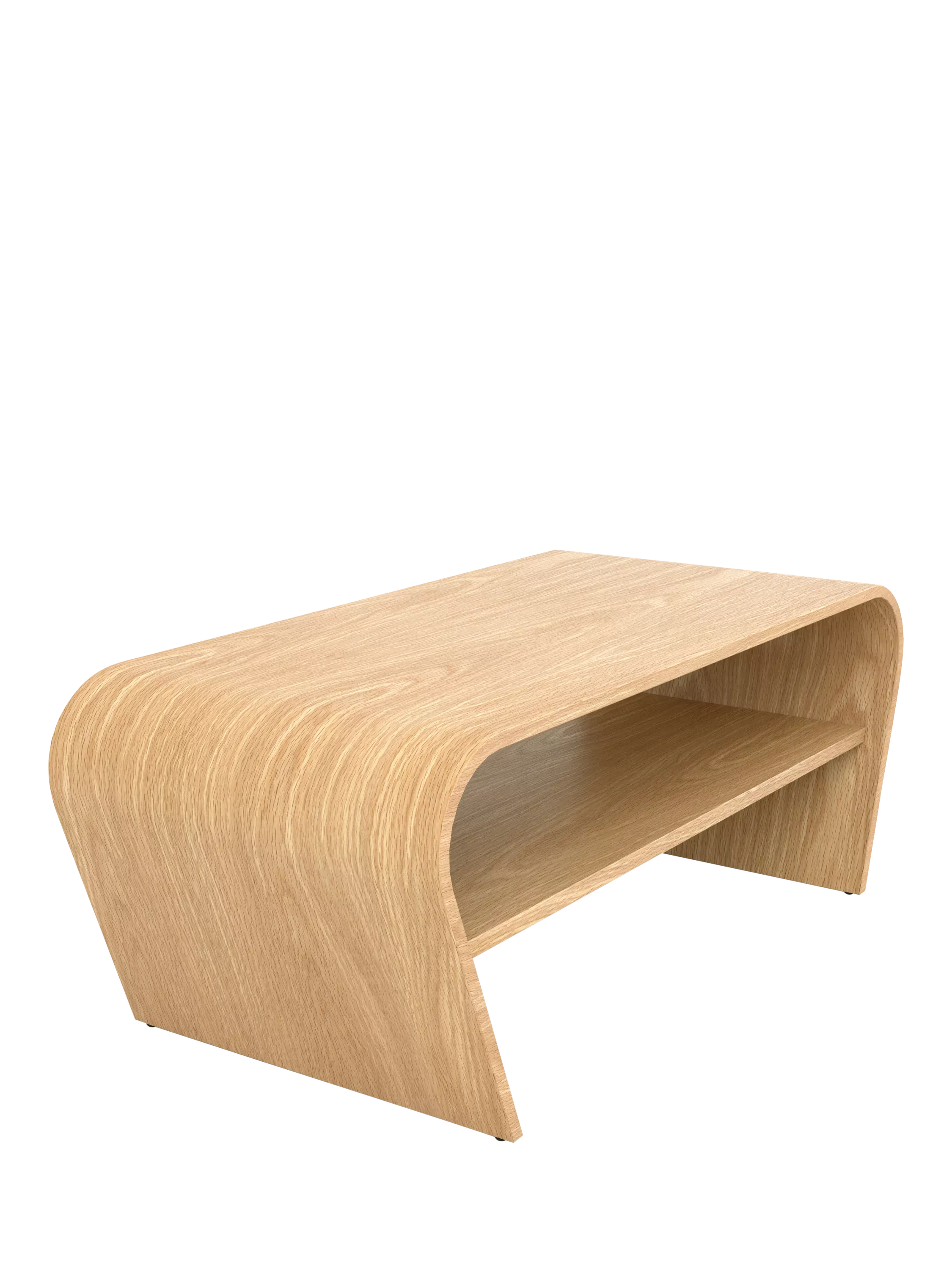 Tom Schneider Taper coffee table oak satin finish - British product
