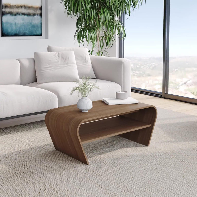 Tom Schneider Taper coffee table oak satin finish - British product