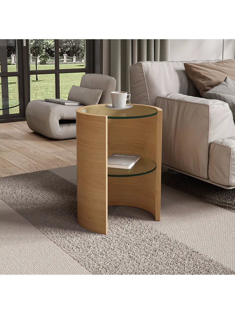 Tom Schneider Saturn cylindrical lamp table small (British brand)