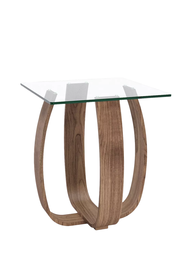 Tom Schneider Tulip Side Table Natural Oak Satin 50x50x60cm