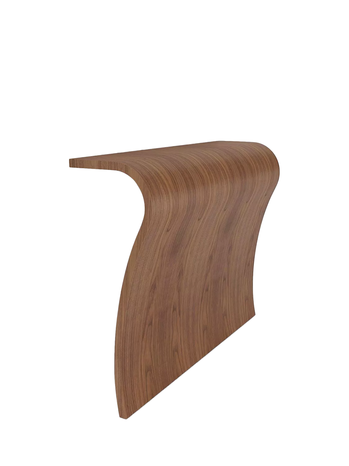 Tom Schneider Elle Console Table, Walnut