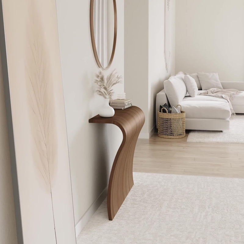 Tom Schneider Elle console table oak wood - British product
