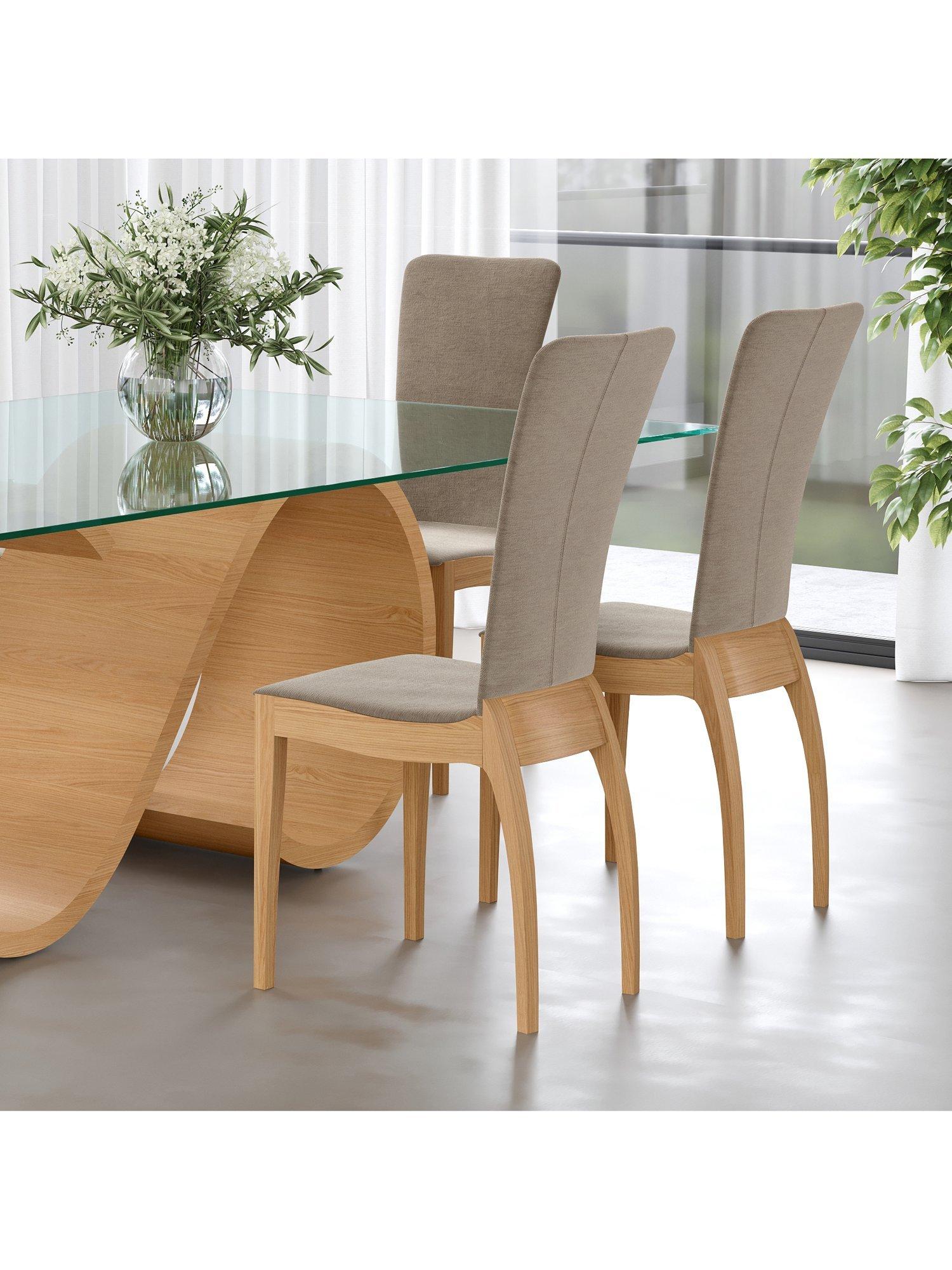 Tom Schneider Sasha dining chair in walnut finish - British product