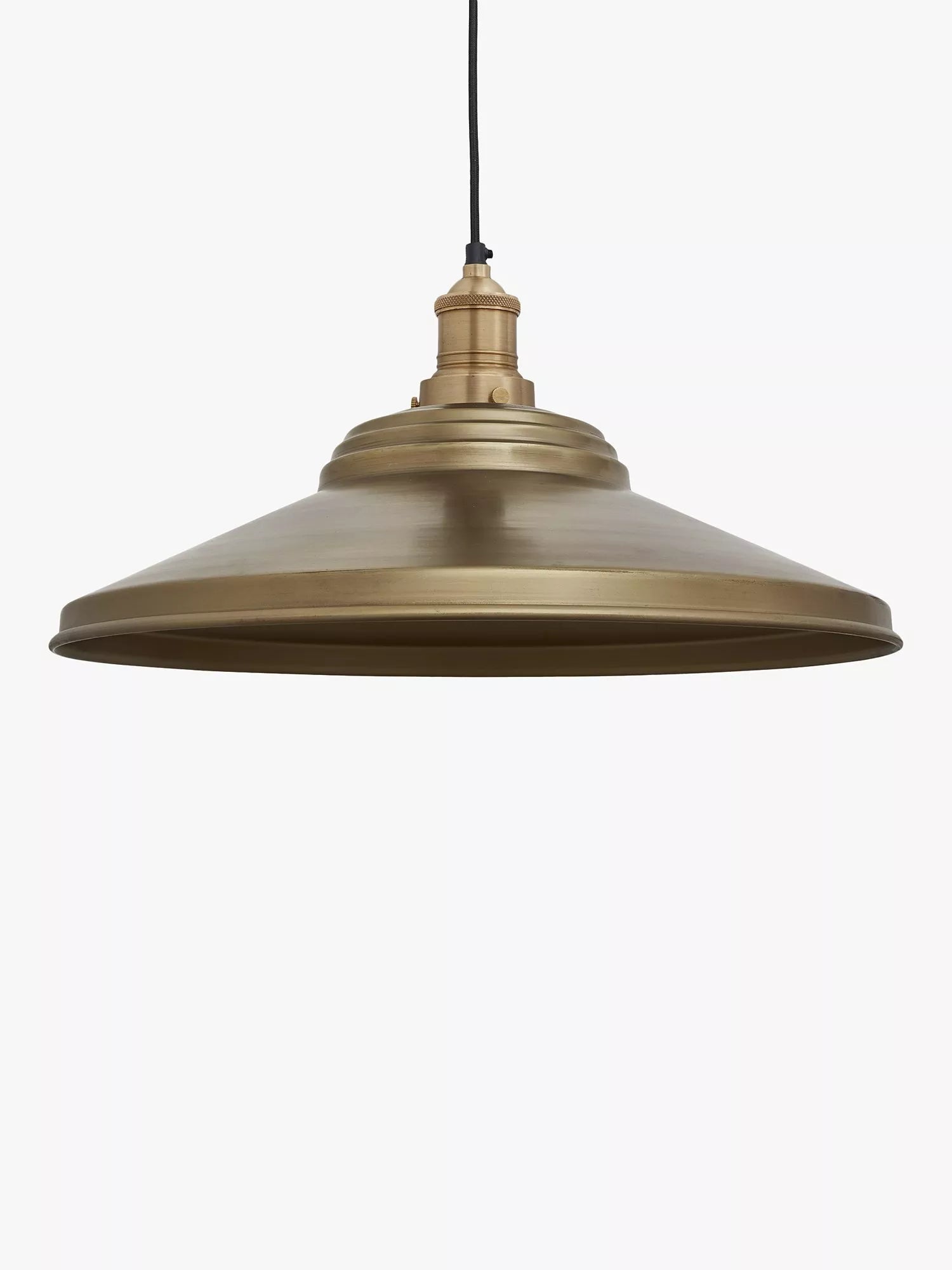 Industville giant stepped pendant ceiling light 46cm diameter (British brand)