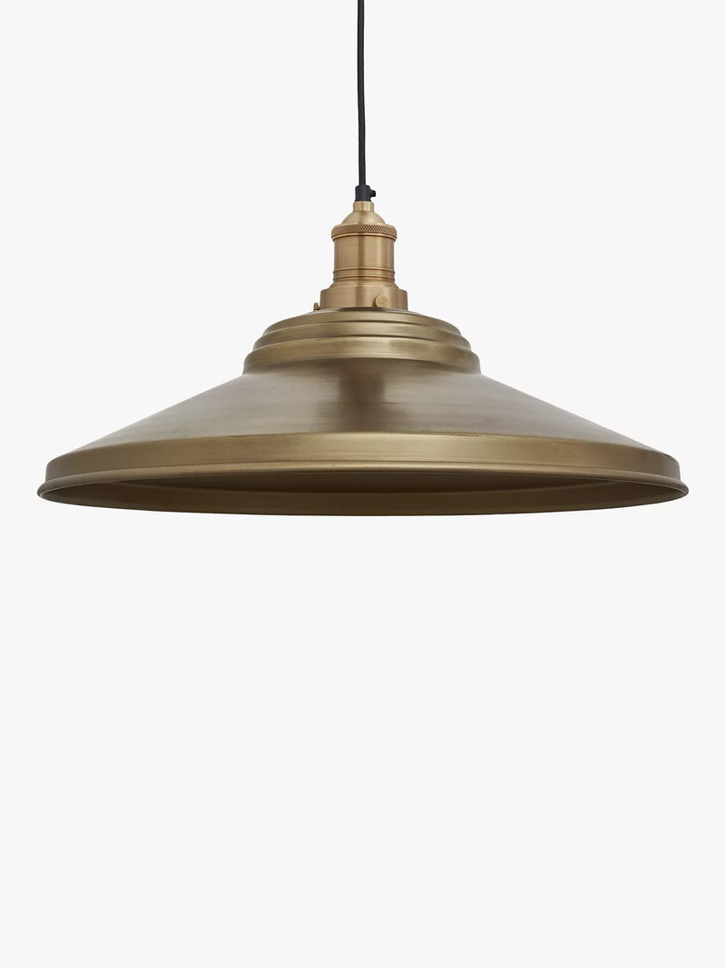 Industville giant stepped pendant ceiling light 46cm diameter (British brand)