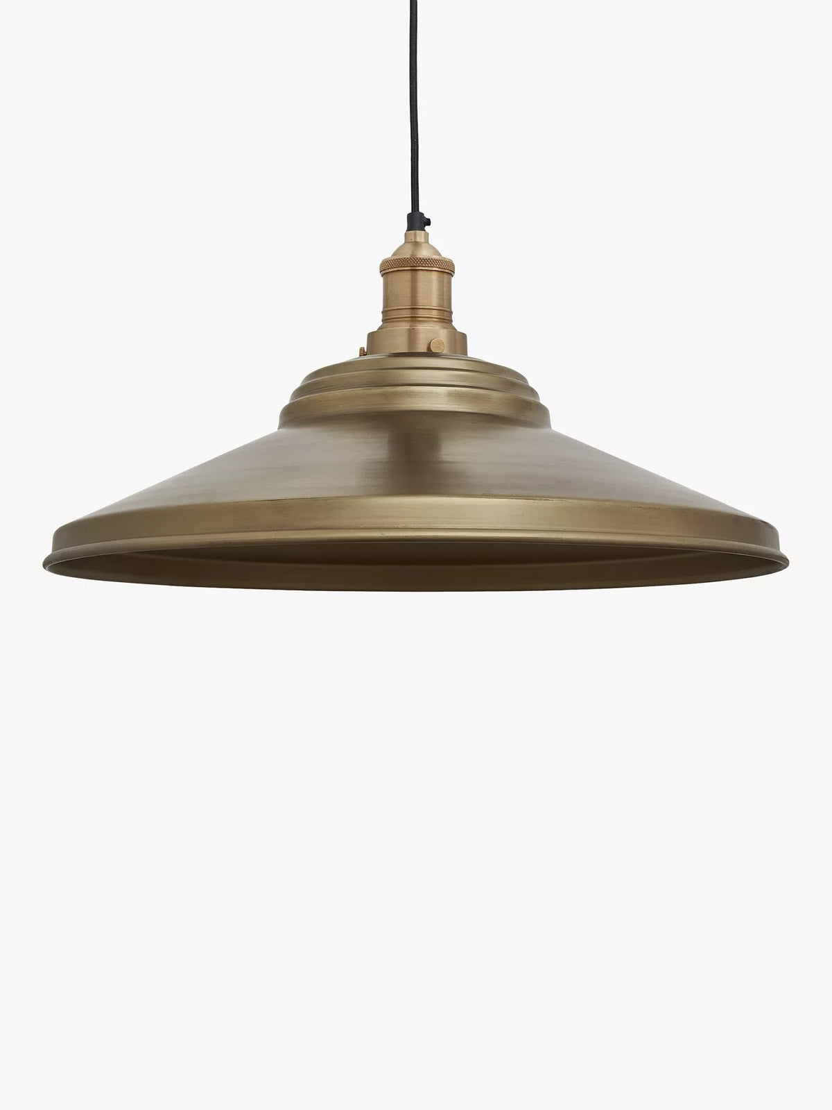 Industville giant stepped pendant ceiling light 46cm diameter (British brand)