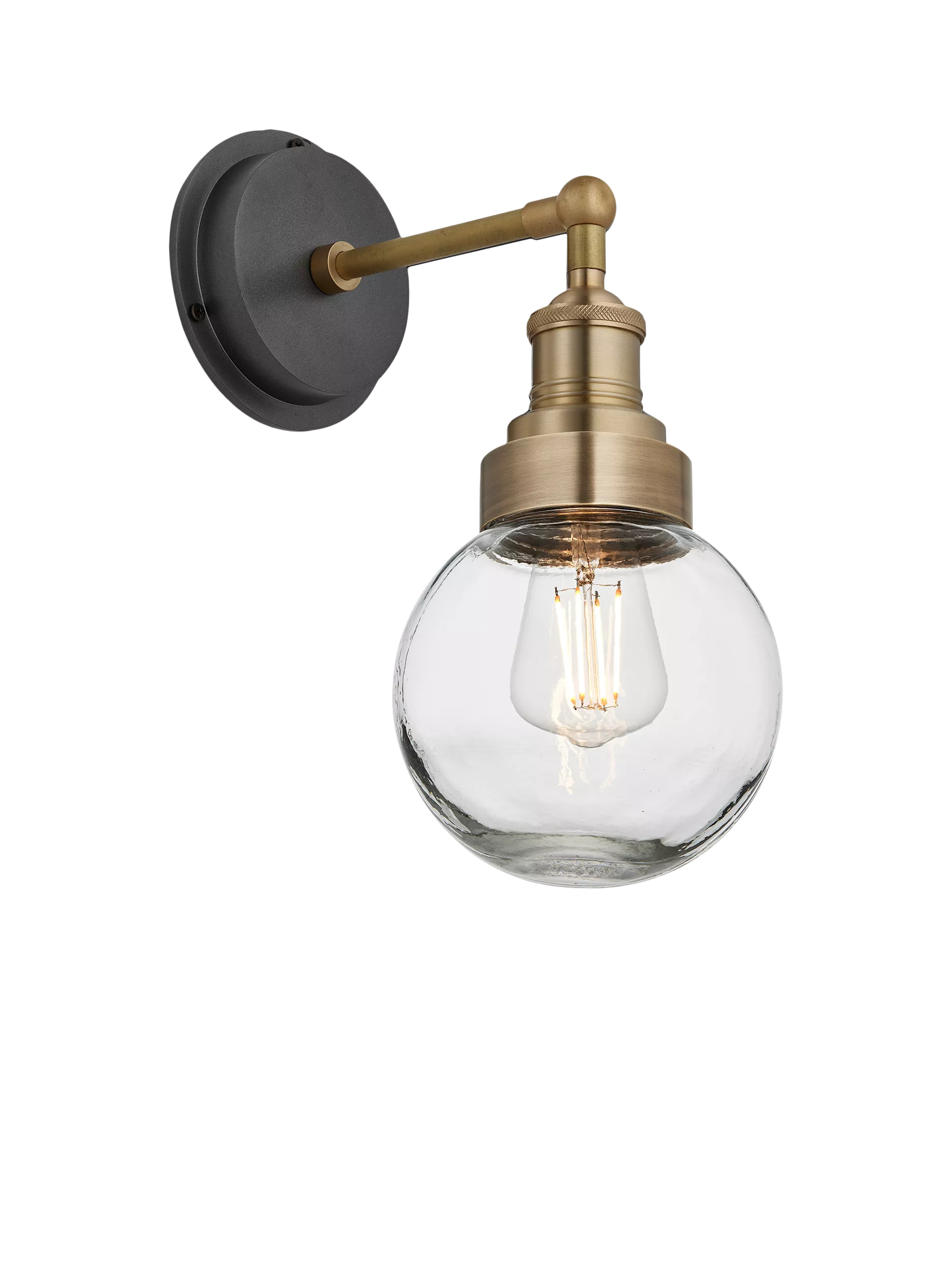 Industville Brooklyn wall light with IP65 rating, UK version