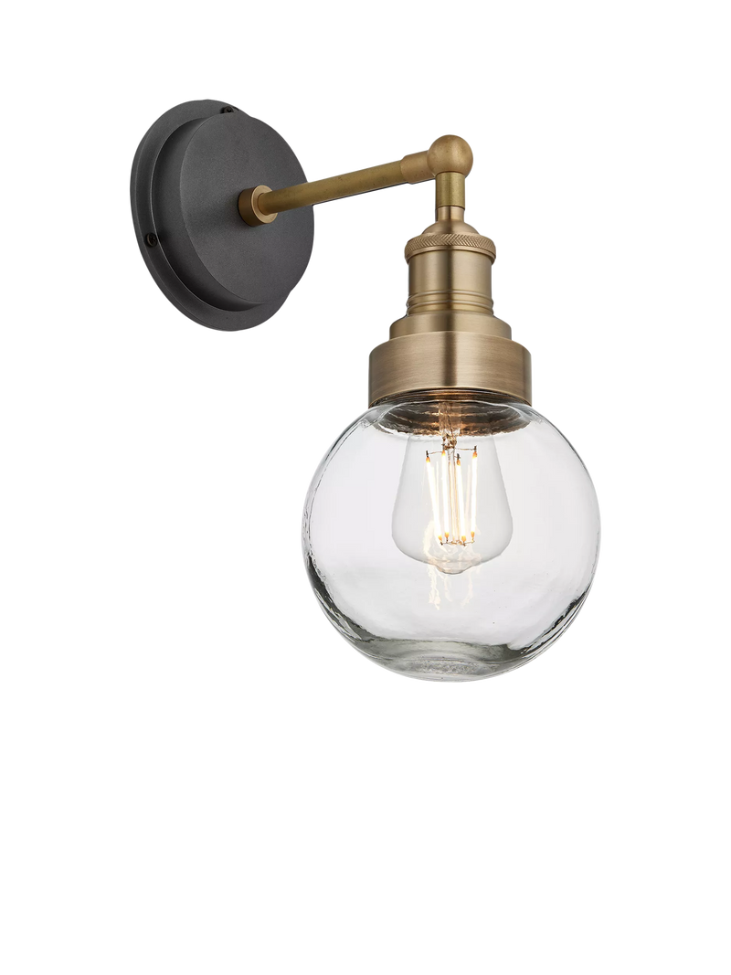 Industville Brooklyn wall light with IP65 rating, UK version