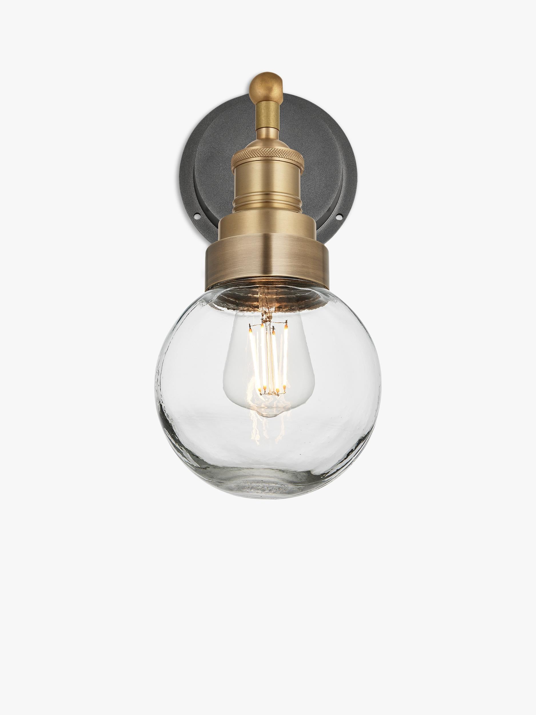 Industville Brooklyn wall light with IP65 rating, UK version