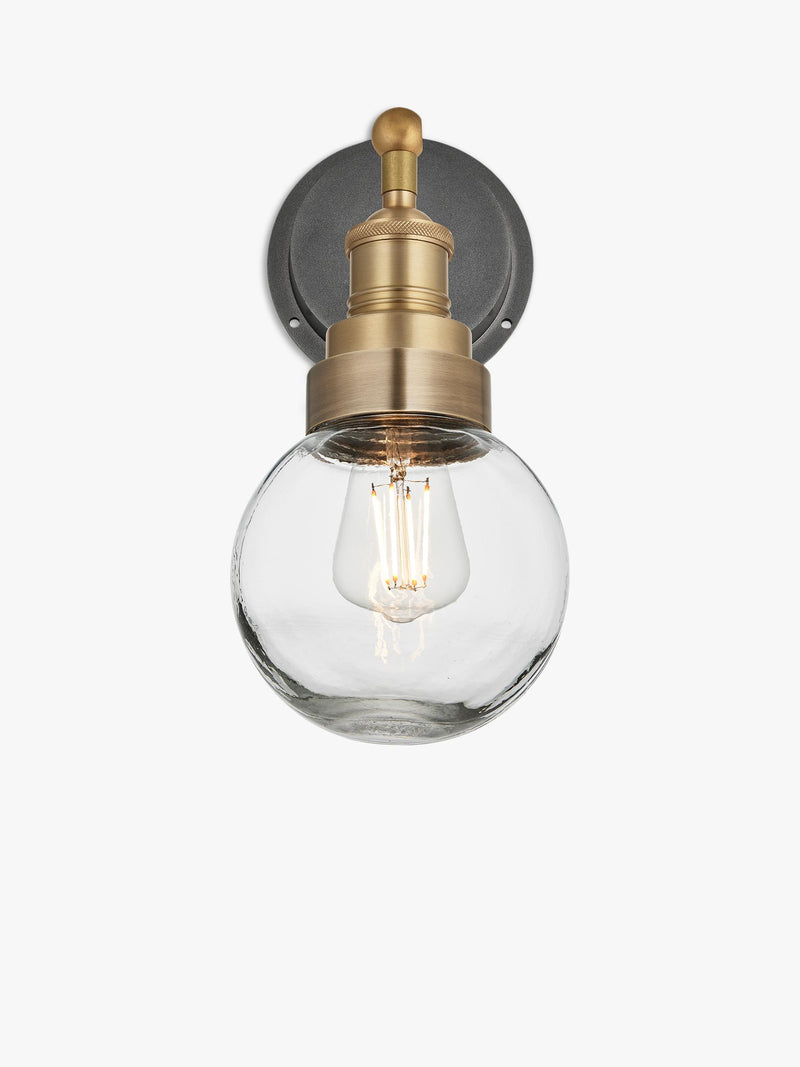 Industville Brooklyn wall light with IP65 rating, UK version
