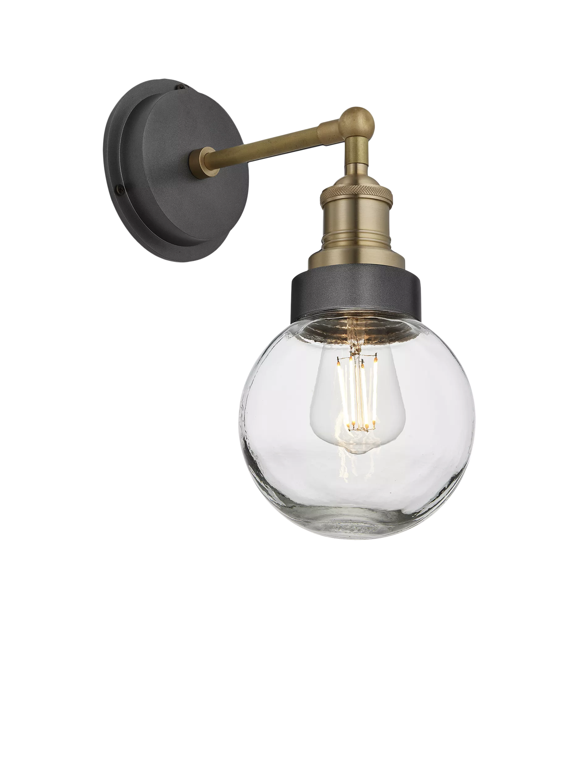Industville Brooklyn Outdoor & Bathroom Wall Light 31x15x28cm