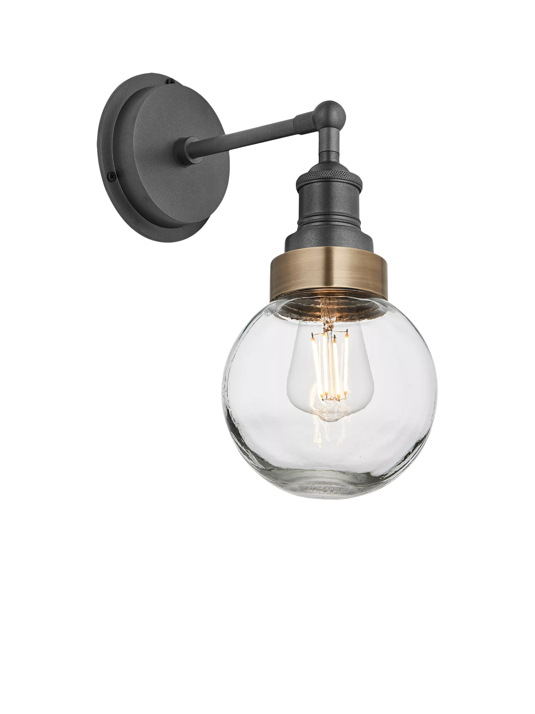 Industville Brooklyn Outdoor & Bathroom Wall Light 31x15x28cm
