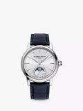 Frederique Constant FC-716 Men's Classic Moonphase Date Manufacture Leather Strap Watch