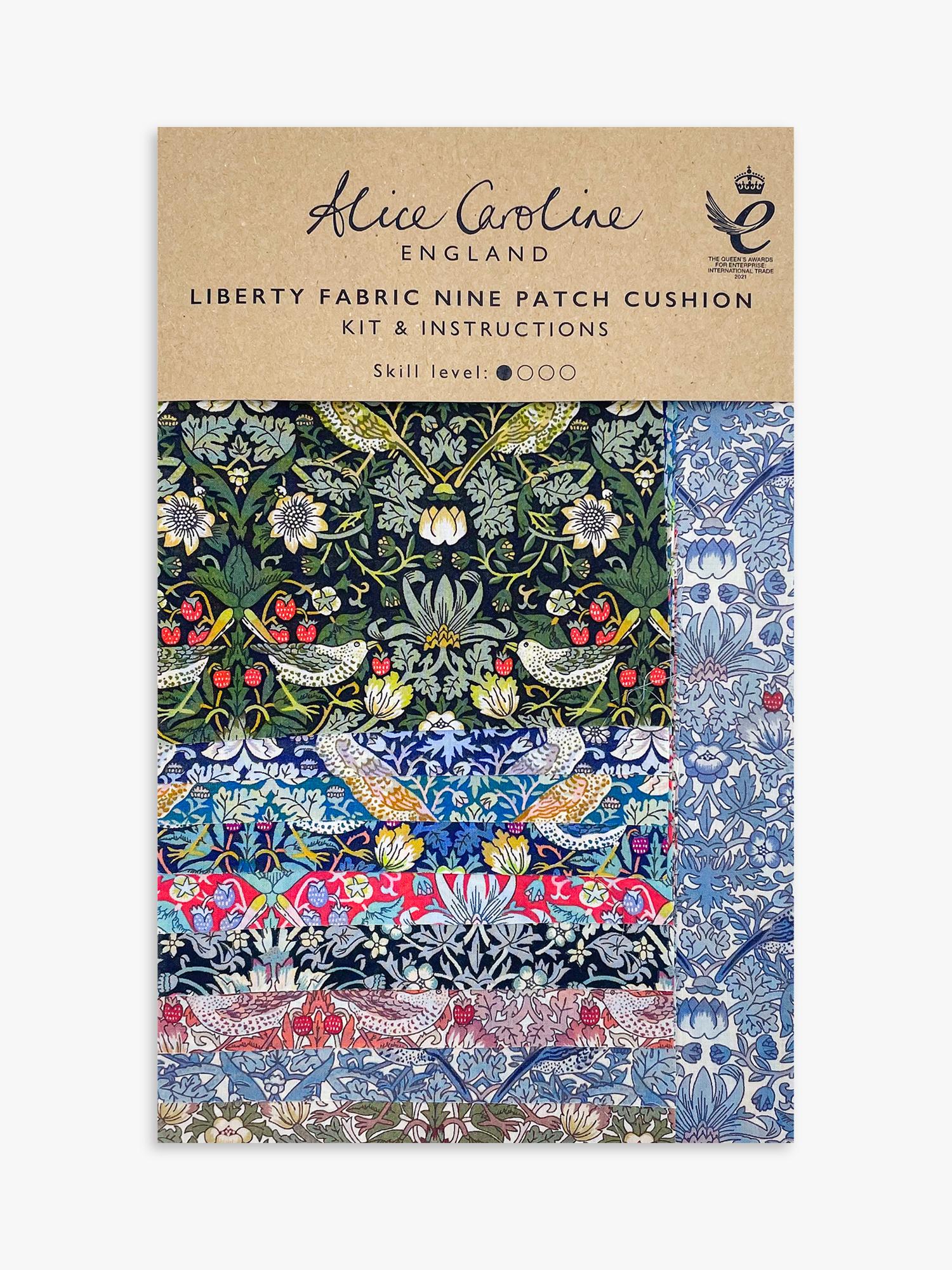 Alice Caroline nine patch cushion cover kit, imported from the UK