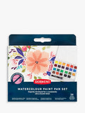 Derwent watercolour paint pans set of 24 - British product
