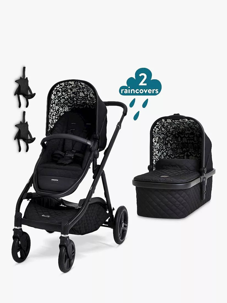 Cosatto Wow XL Carrycot and Pushchair Bundle, Silhouette