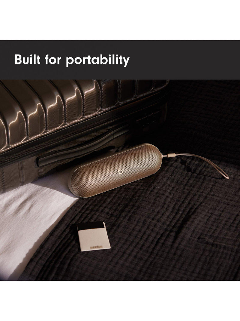 Beats Pill Champagne Gold portable Bluetooth speaker - British product