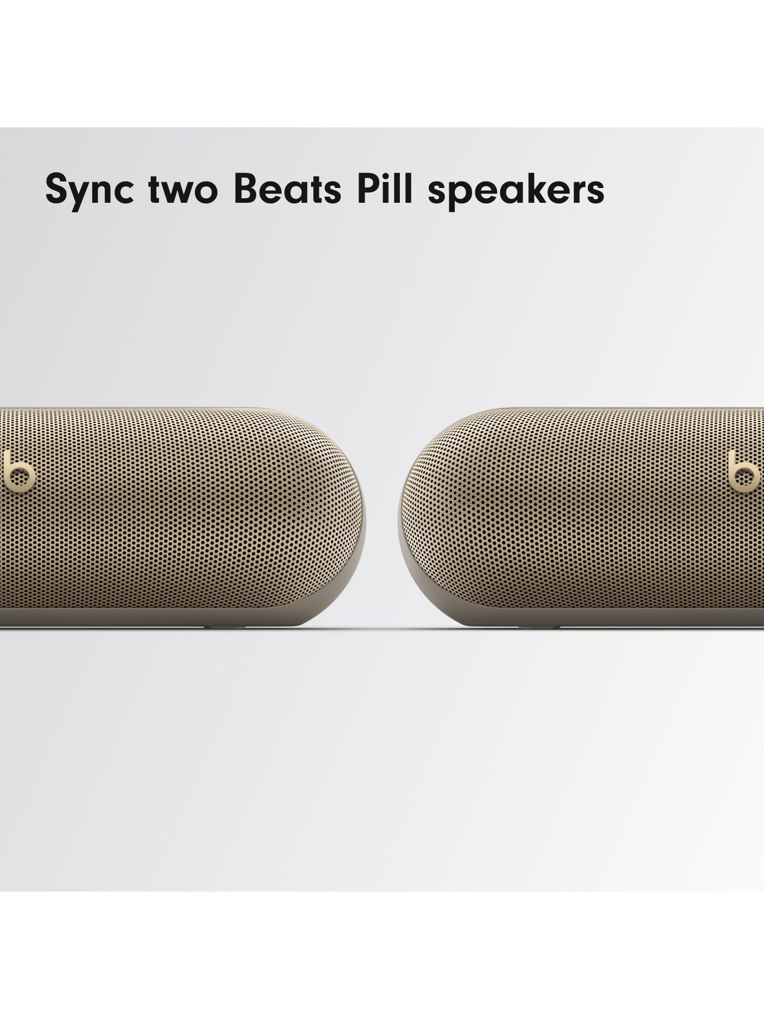 Beats Pill Champagne Gold portable Bluetooth speaker - British product
