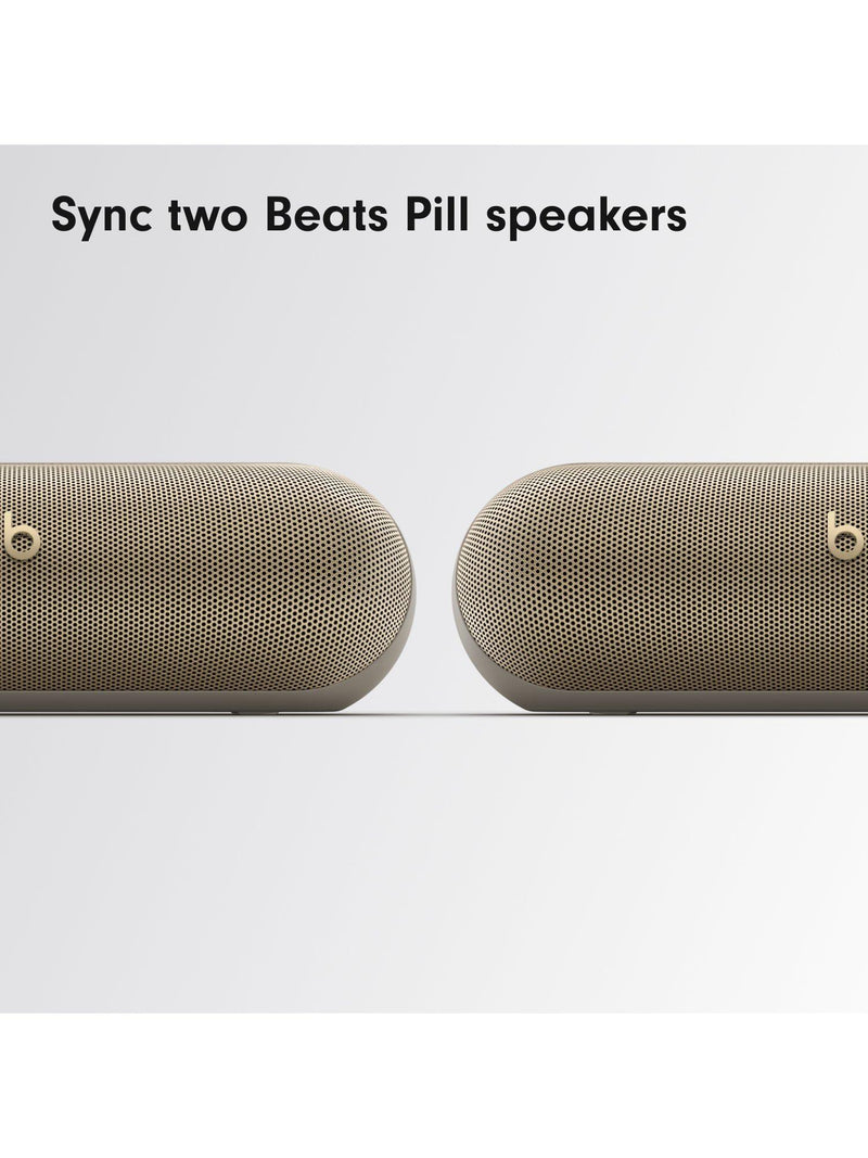 Beats Pill Champagne Gold portable Bluetooth speaker - British product
