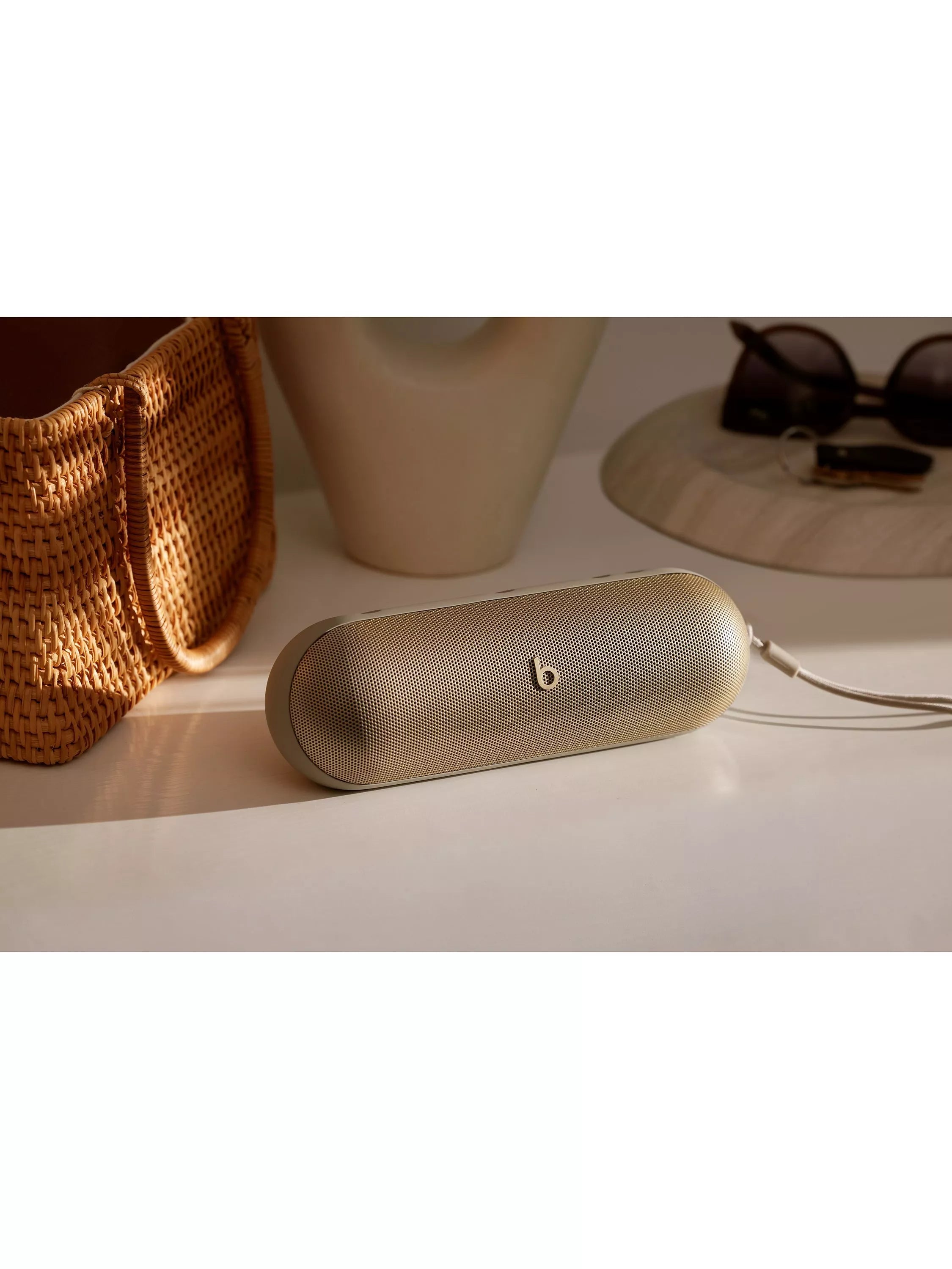Beats Pill Champagne Gold portable Bluetooth speaker - British product