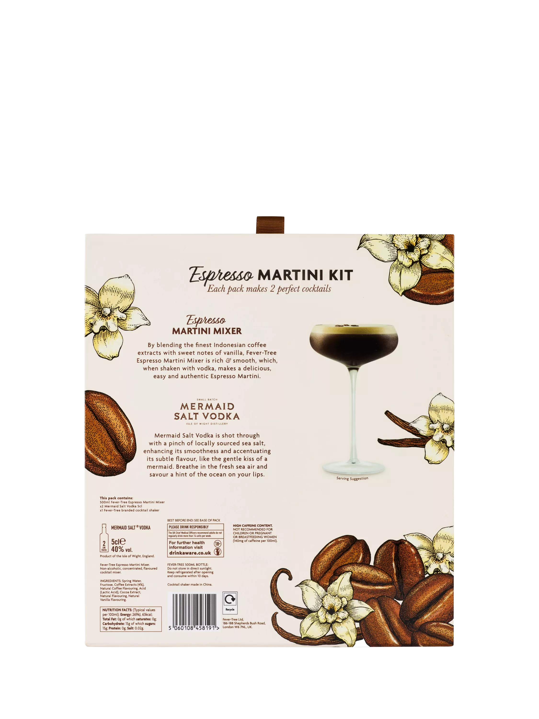 Fever-Tree Espresso Martini Cocktail Kit 500ml - British product