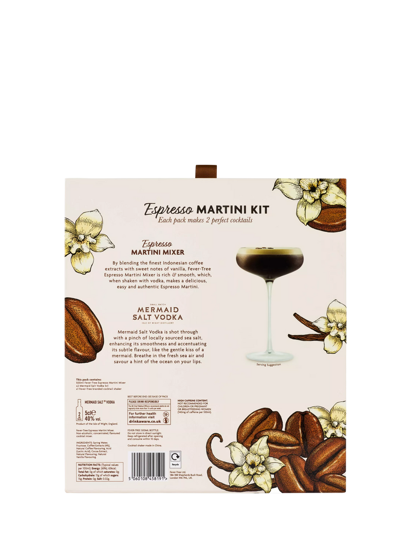 Fever-Tree Espresso Martini Cocktail Kit 500ml - British product