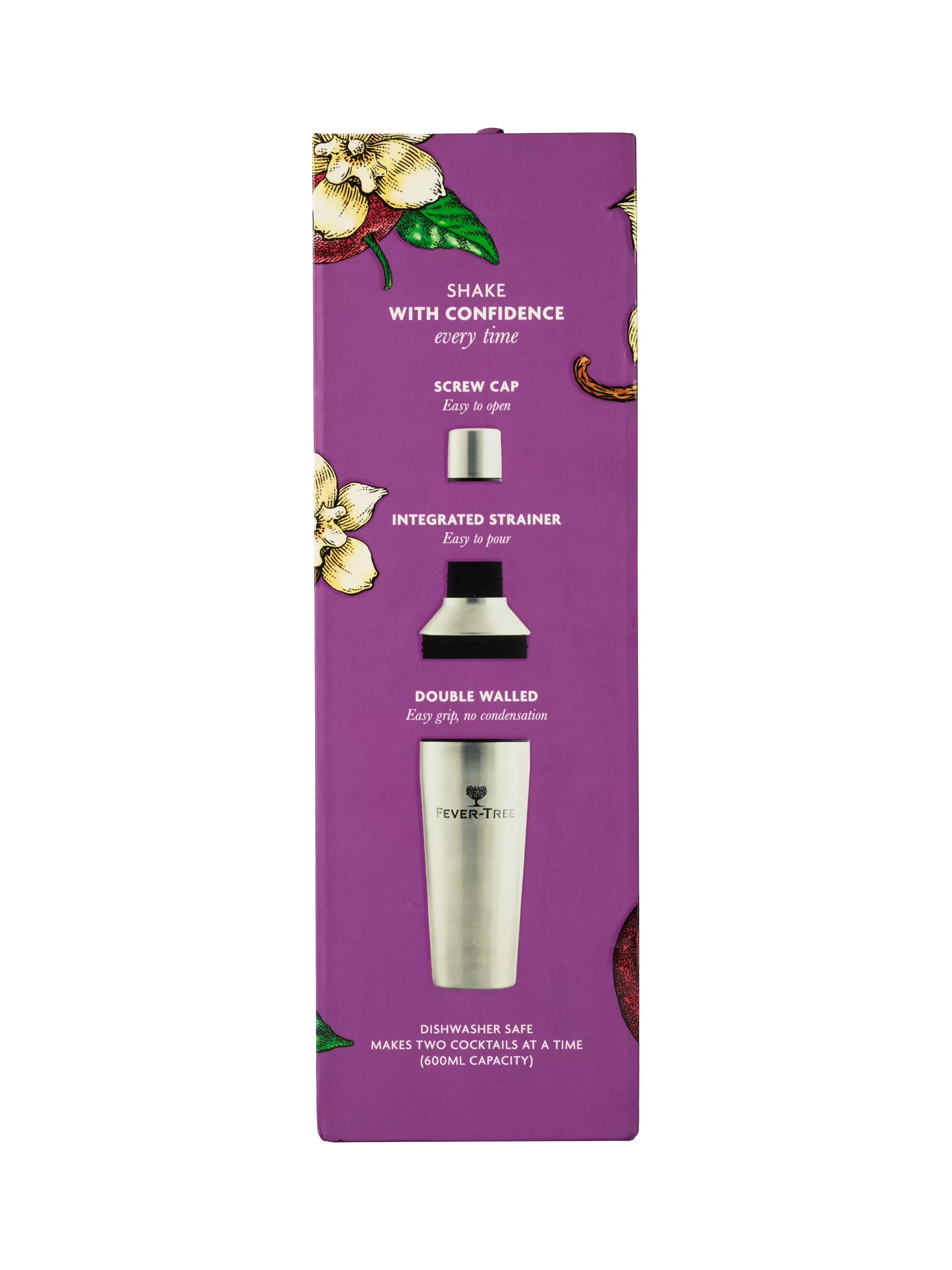 Fever-Tree passionfruit martini set with shaker 50cl - British product