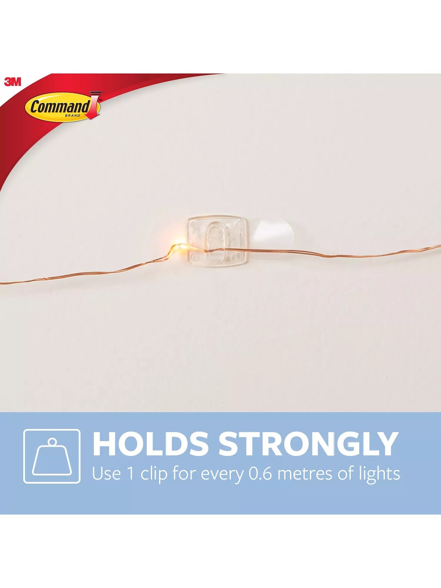 Command clear decorating clips pack of 20 - British product