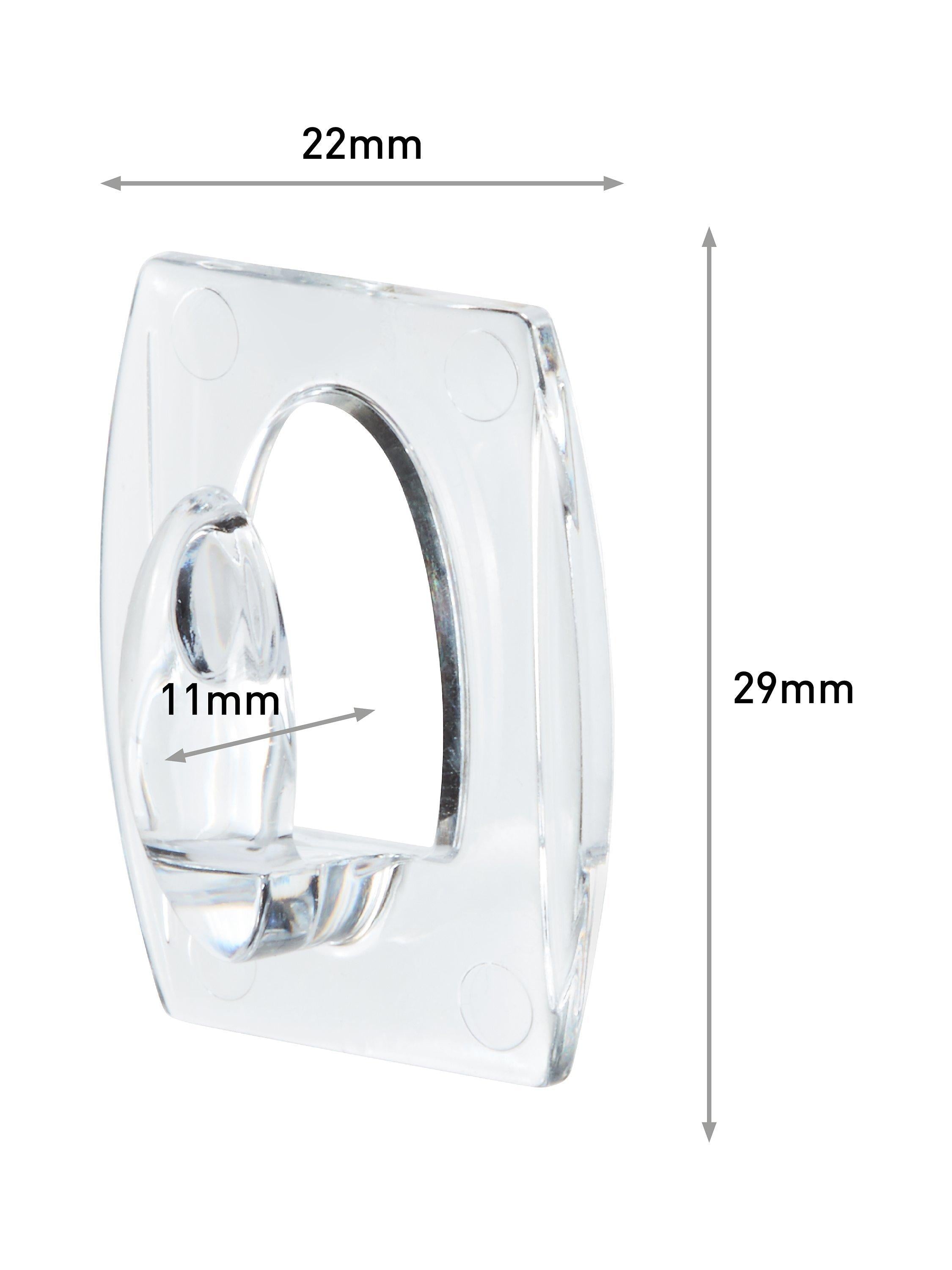 Command mini clear hooks pack of 6 (British brand)