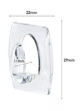 Command mini clear hooks pack of 6 (British brand)
