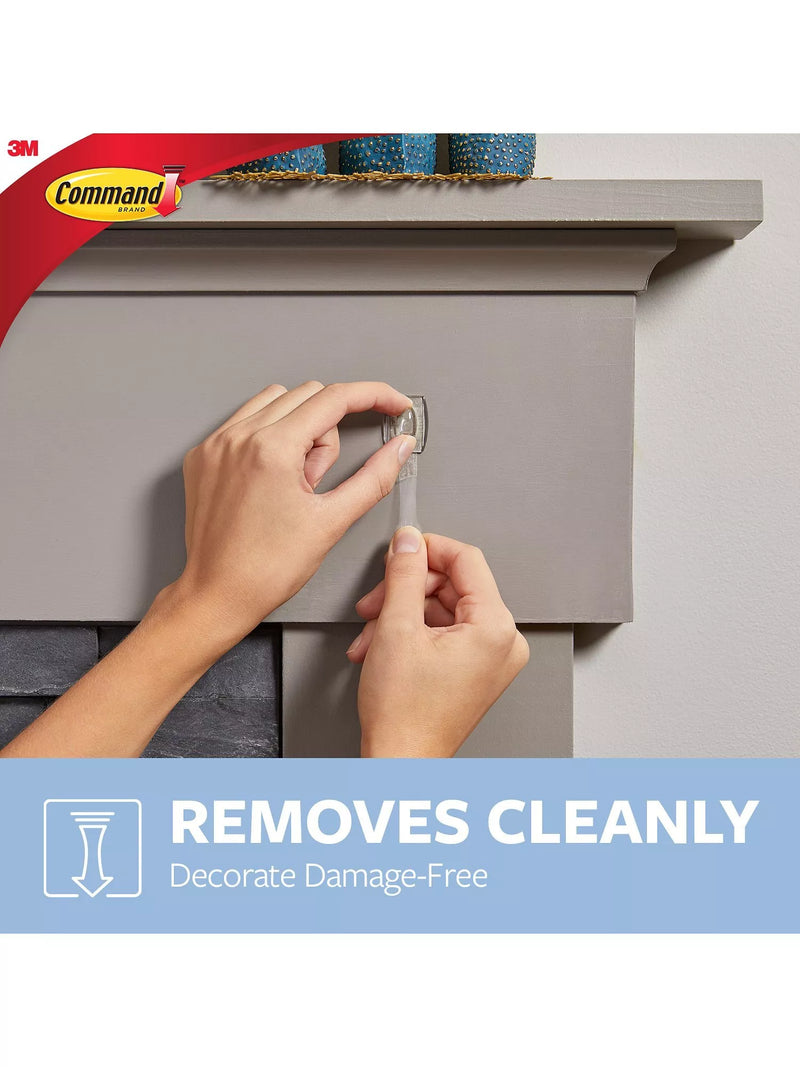 Command mini clear hooks pack of 6 (British brand)